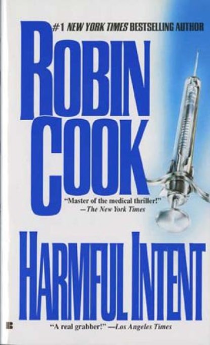 Harmful Intent, COOK,  Robin - Paperback - 9780425125465