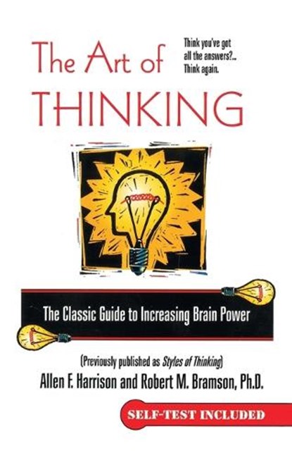 The Art of Thinking, HARRISON,  Allen F. - Paperback - 9780425183229