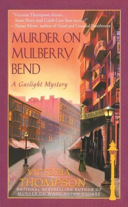 MURDER ON MULBERRY BEND, Victoria Thompson - Paperback - 9780425189108