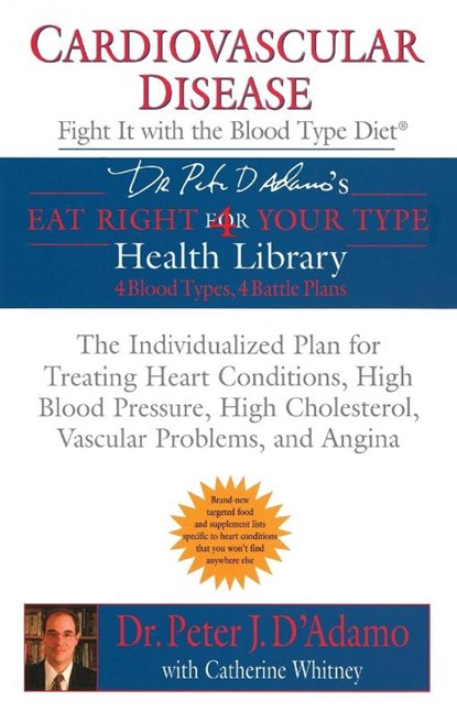 Cardiovascular Disease, Dr. Peter J. D'Adamo - Paperback - 9780425205365