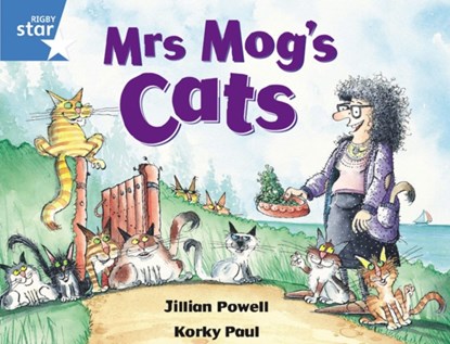 Rigby Star Guided 1 Blue Level: Mrs Mog's Cats Pupil Book (single), Jillian Powell - Paperback - 9780433027720