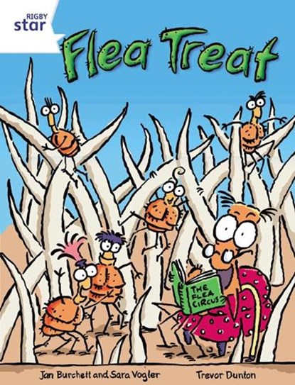 Rigby Star Independent Year 2 White Fiction Flea Treat Single, Jan Burchett ; Sara Vogler - Paperback - 9780433034674