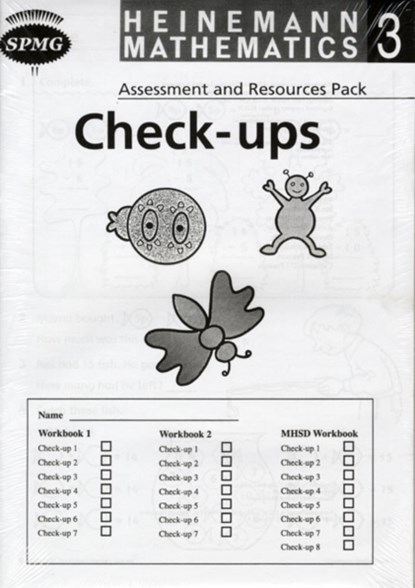 Heinemann Maths 3: Check-up Booklets (8 pack), Scottish Primary Maths Group SPMG - Paperback - 9780435038007