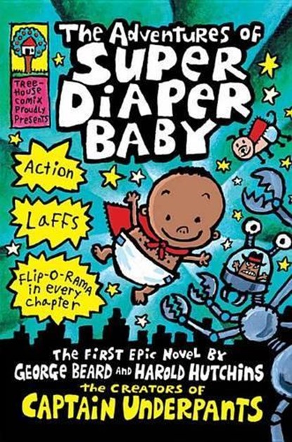 The Adventures of Super Diaper Baby (Captain Underpants), Dav Pilkey - Gebonden - 9780439376051