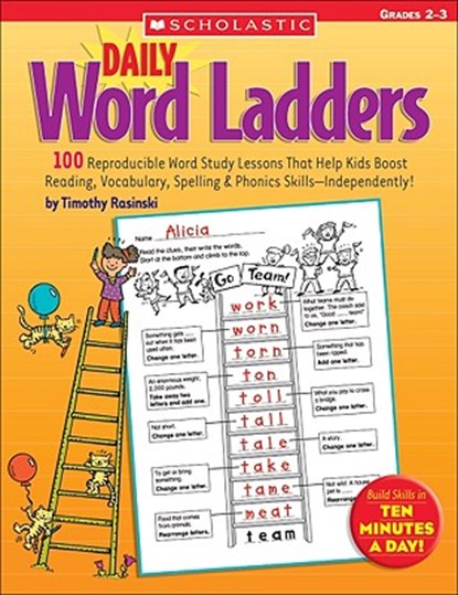 Daily Word Ladders: Grades 2-3, Timothy V. Rasinski - Paperback - 9780439513838