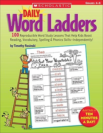 Daily Word Ladders: Grades 4-6, Timothy V. Rasinski - Paperback - 9780439773454