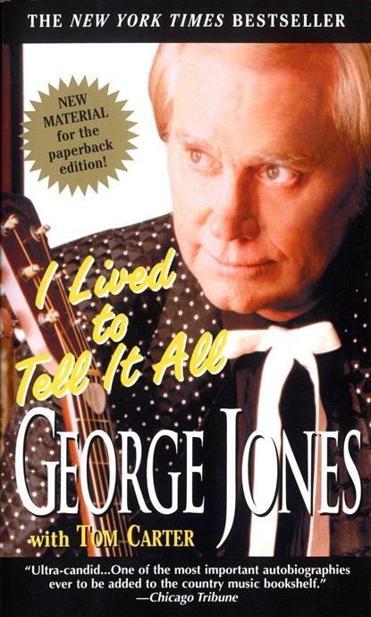 I LIVED TO TELL IT ALL, George Jones ;  Tom Carter - Paperback - 9780440223733
