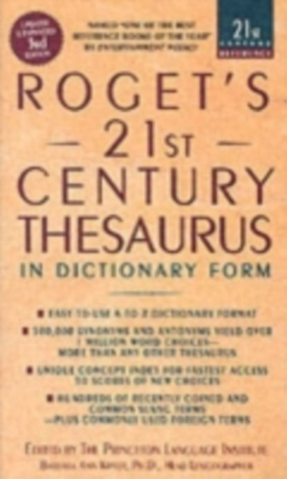Roget's 21st Century Thesaurus, Third Edition, Barbara Ann Kipfer - Paperback - 9780440242697