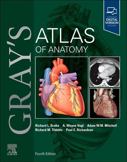 Gray's Atlas of Anatomy, Richard L. (Director of Anatomy Drake ; A. Wayne (Professor of Anatomy and Cell Biology Vogl ; Adam W. M. (Lecturer Mitchell ; Richard Tibbitts - Paperback - 9780443284663