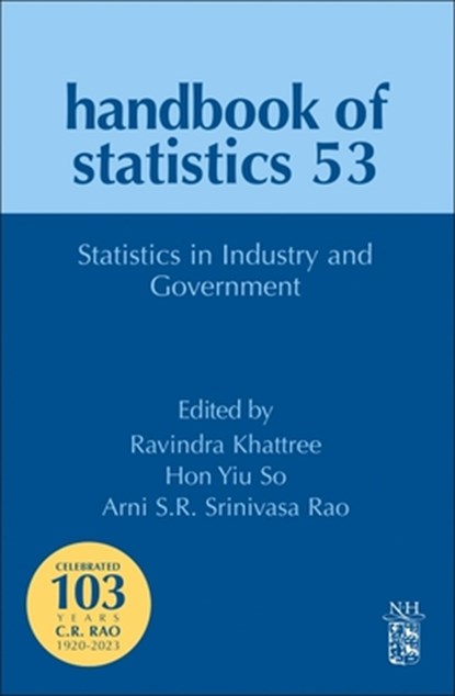 Statistics in Industry and Government, Ravindra Khattree - Gebonden - 9780443314223