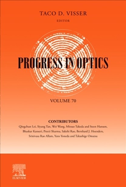 Progress in Optics, niet bekend - Gebonden - 9780443317507