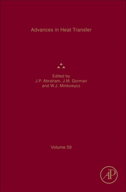Advances in Heat Transfer, niet bekend - Gebonden - 9780443345111