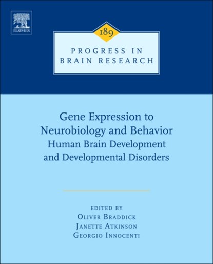 Gene Expression to Neurobiology and Behaviour, niet bekend - Gebonden - 9780444538840