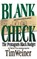 Blank Check, Tim Weiner - Gebonden - 9780446514521