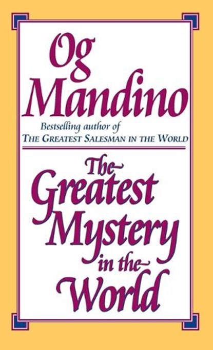 The Greatest Mystery in the World, Og Mandino - Paperback - 9780449225035