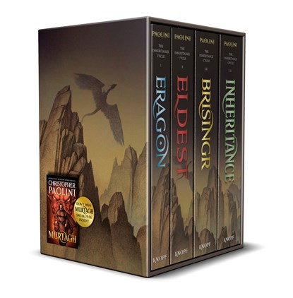 The Inheritance Cycle 4-Book Trade Paperback Boxed Set, Christopher Paolini - Paperback Boxset - 9780449813225