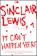 IT CANT HAPPEN HERE, Sinclair Lewis - Paperback - 9780451216588