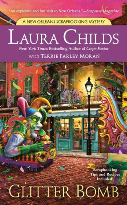 Glitter Bomb, Laura Childs - Paperback - 9780451489555