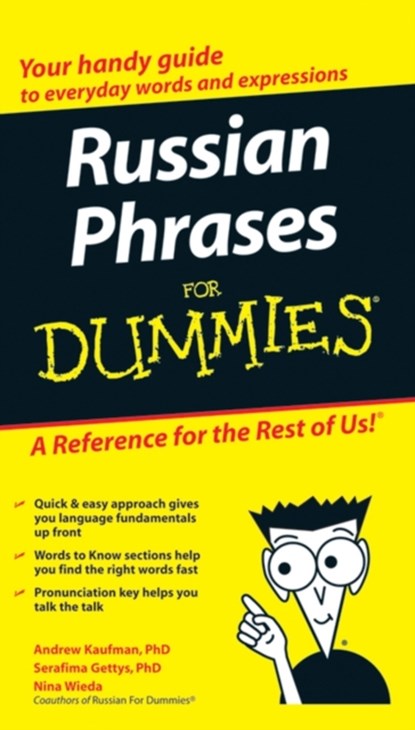 Russian Phrases For Dummies, Andrew D. Kaufman ; Serafima Gettys - Paperback - 9780470149744