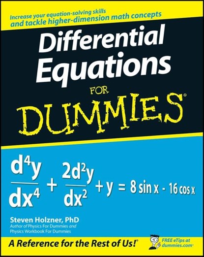 Differential Equations For Dummies, Steven Holzner - Paperback - 9780470178140