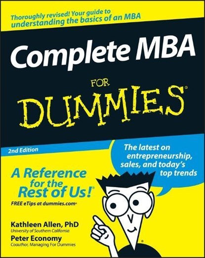 Complete MBA For Dummies, Kathleen Allen ; Peter (Leader to Leader magazine) Economy - Paperback - 9780470194294