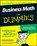 Business Math For Dummies, Mary Jane (Bradley University Sterling - Paperback - 9780470233313
