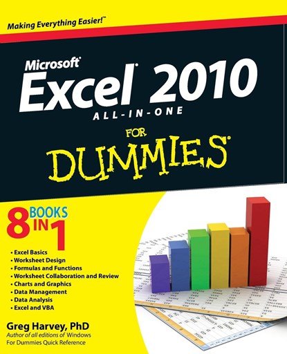 Excel 2010 All-in-One For Dummies, GREG (MIND OVER MEDIA,  Point Reyes Station, California) Harvey - Paperback - 9780470489598
