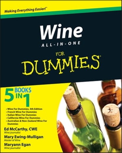 Wine All-in-One For Dummies, Ed McCarthy ; Mary Ewing-Mulligan ; Maryann Egan - Ebook - 9780470555422