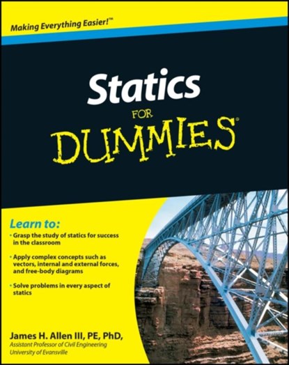 Statics For Dummies, James H. Allen - Paperback - 9780470598948