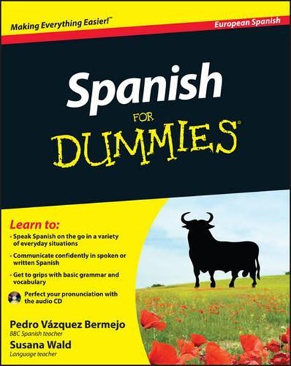 Spanish For Dummies, Pedro Vazquez Bermejo ; Susana Wald - Paperback - 9780470688151