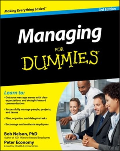Managing For Dummies, Bob Nelson ; Peter Economy - Ebook - 9780470881118
