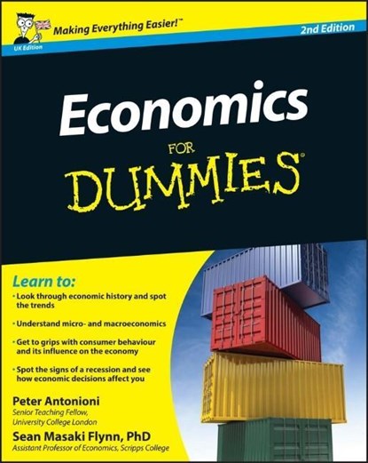 Economics For Dummies, Peter (University College London) Antonioni ; Sean Masaki Flynn - Paperback - 9780470973257