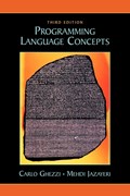 Programming Language Concepts | Ghezzi, Carlo ; Jazayeri, Mehdi | 