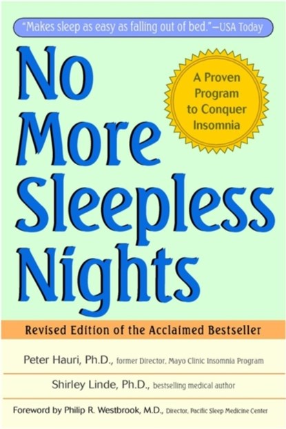 No More Sleepless Nights, Peter (former Director Hauri ; Shirley (bestselling medical author) Linde - Paperback - 9780471149040
