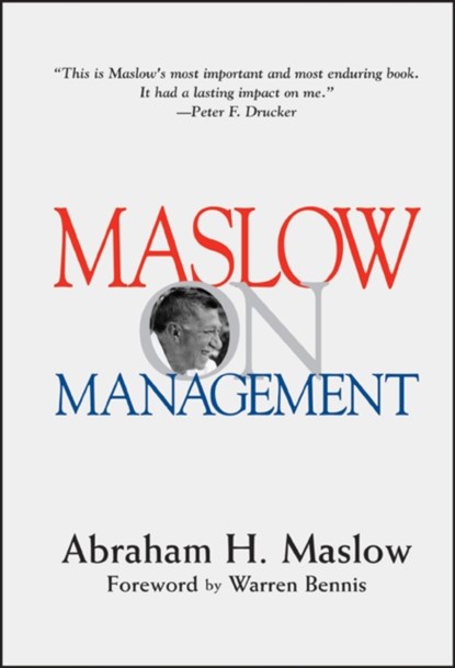 Maslow on Management, Abraham H. Maslow - Gebonden - 9780471247807