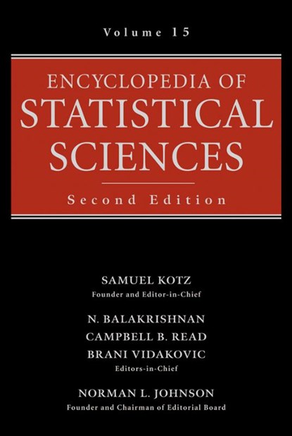 Encyclopedia of Statistical Sciences, Volume 15, KOTZ,  S - Gebonden - 9780471744030