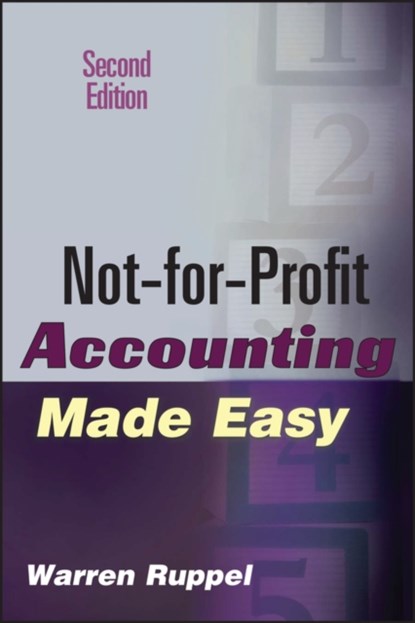 Not-for-Profit Accounting Made Easy, Warren (CPA) Ruppel - Gebonden - 9780471789796