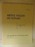 Middle English Dictionary | Robert E. Lewis | 