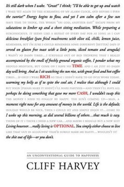 Time Rich Cash Optional, Cliff Harvey Nd - Paperback - 9780473182885