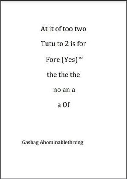 At It of too two Tutu to 2 is for Fore yes the the the no an a a Of, Guy Armstrong - Ebook - 9780473233624