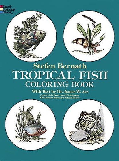 Tropical Fish Coloring Book, Stefen Bernath - Paperback - 9780486236209