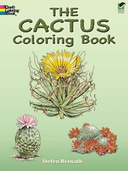 The Cactus Coloring Book, Stefen Bernath - Paperback - 9780486240978