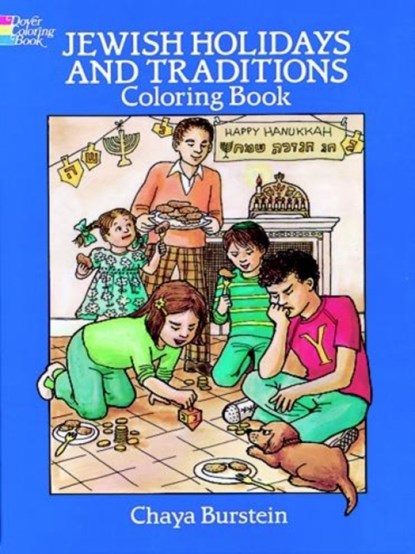 Jewish Holidays and Traditions Colouring Book, Chaya M. Burstein - Paperback - 9780486263229