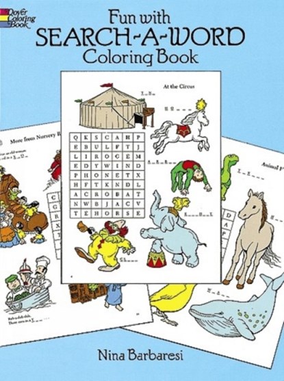 Fun with Search-a-Word Coloring Book, Nina Barbaresi - Paperback - 9780486263274