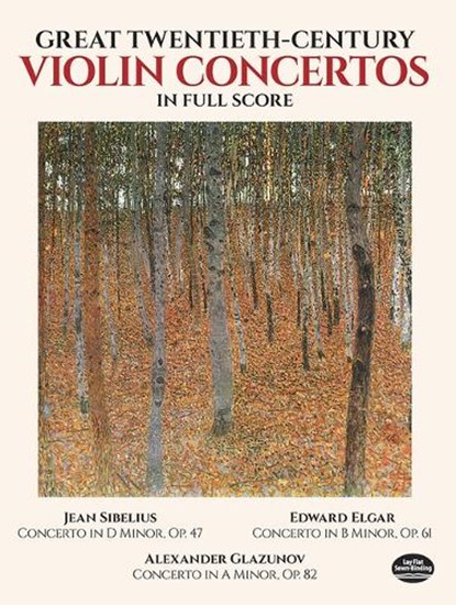 Sibelius, J: Great Twentieth-Century Violin Concertos in Ful, Jean Sibelius ;  Edward Elgar - Paperback - 9780486285702