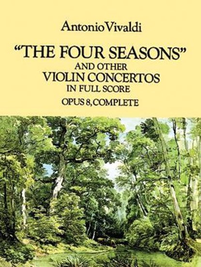 4 SEASONS & OTHER VIOLIN CONCE, Antonio Vivaldi - Paperback - 9780486286389