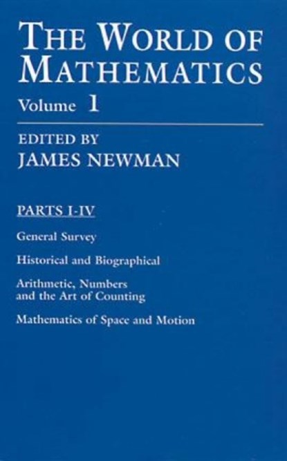 The World of Mathematics, Vol. 1, James R. Newman - Paperback - 9780486411538