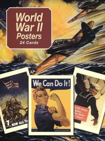 World War II Posters: 24 Cards, Florence Leniston - Paperback - 9780486416755
