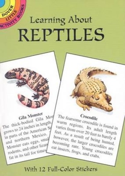 Learning about Reptiles, niet bekend - Paperback - 9780486418513