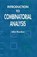 Introduction to Combinatorial Analysis, F James Rohlf ; John Riordan - Paperback - 9780486425368